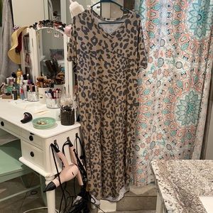 Leopard dress